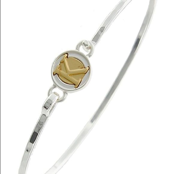 INITIAL K’ CUFF BEACELET - Picture 2 of 2